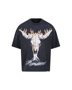 Represent Hemp-Cotton T-Shirt - Blue