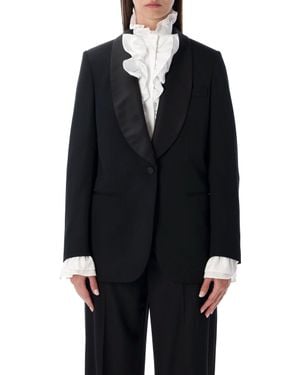Ralph Lauren Sutton Slim Grain De Poudre Tuxedo Jacket - Black