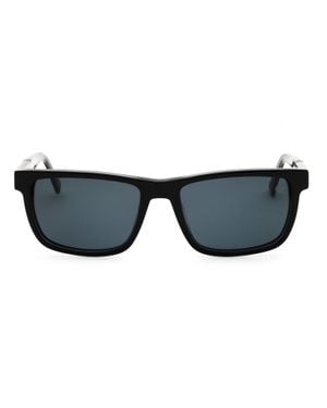 Timberland Rectangular Polarized Sunglasses - Black