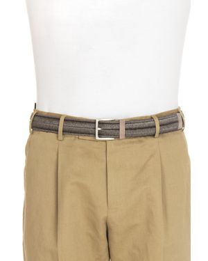 Orciani Stylish Leather Belt For - Natural