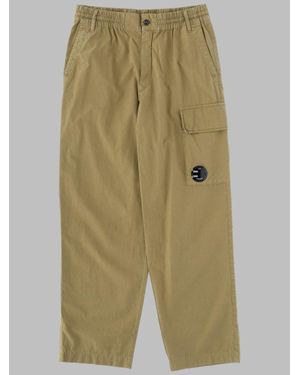 C.P. Company C. P. Company Mini All-Season Cotton Pants For Boys - Green
