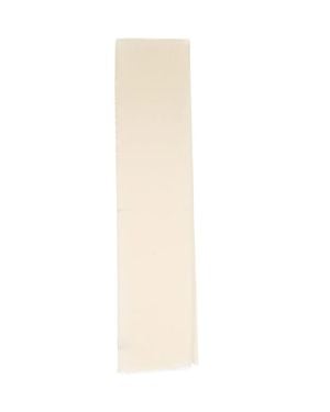 Destin Mini Silk Satin Scarf - White