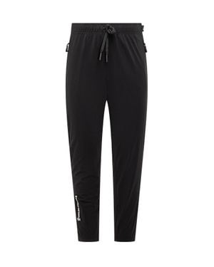 Moncler Technical Pants With Drawstring - Black