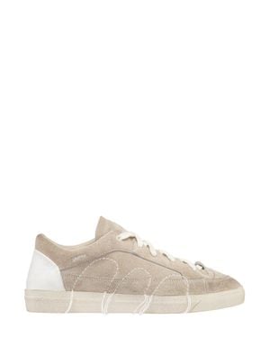 Santha Leather Mini Sneakers - White