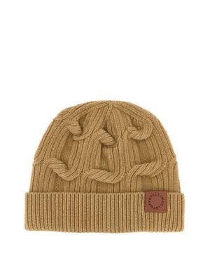 Stella McCartney Chain Beanie - Natural