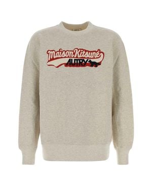 Autry Crew Neck Sweatshirt - Gray