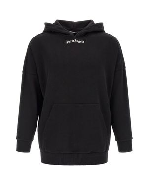 Palm Angels Chic Mini Graphic Sweater For - Blue