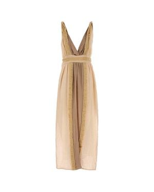 Caravana Ephra Cotton Dress - Natural