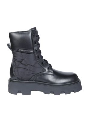 MONCLER ACCESSORI Aurea Mini Ankle Boots For - Black