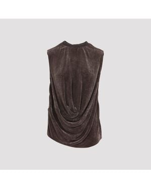Rick Owens Subhuman Top - Brown