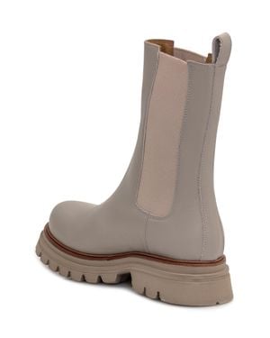 Ennequadro Stylish Knee-High Boots - Brown