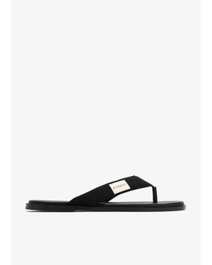 Givenchy Padded Flip Flops - White