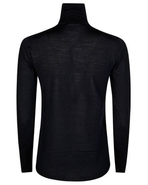 Max Mara Dolcevita Knit Sweater - Blue