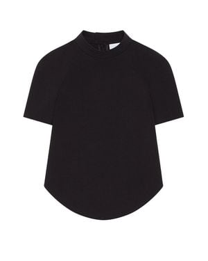 Courreges Circle Heritage Top - Black