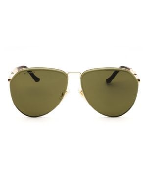 Etro Aviator Sunglasses - Green