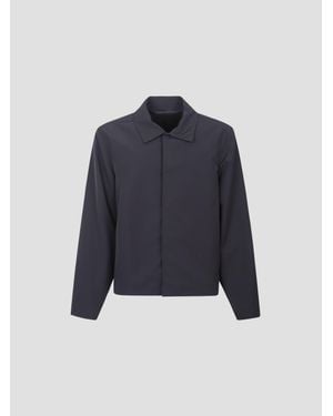 BERNER KUHL Officer Wool Shirt Jacket - Blue