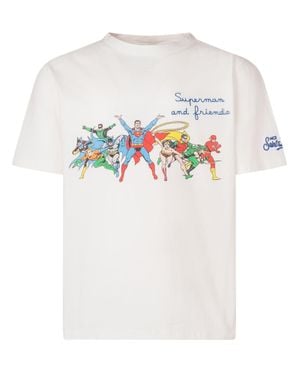 MC2 Saint Barth Superhero Graphic T-Shirt - White
