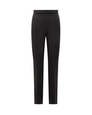Sportmax Sophisticated High-Waisted Pants - Black