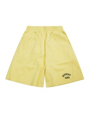 Givenchy Kids Mini Shorts - Yellow