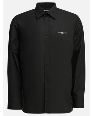 Givenchy Essential Long Sleeve Shirt - Black
