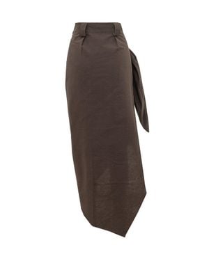 KATE CATE Tex Mex Long Sarong - Brown