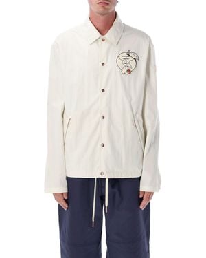 MONCLER GENIUS DONALD GLOVER Coats - White