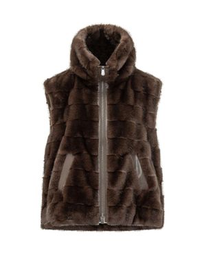 Pinko Glossinia Gilet Vest - Brown