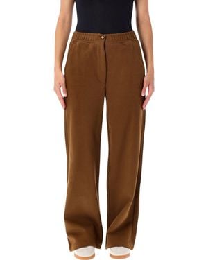 Sessun High-Waisted Wide-Leg Pants - Brown