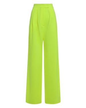 Alex Perry Loose Pants In Technical Fabric - Green