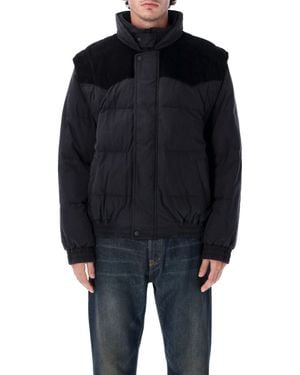 Isabel Marant Cotton Dowson Down Jacket - Blue