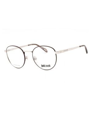 Just Cavalli Vjc017 Metal Round Eyeglasses - Multicolor