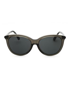 Burberry Sleek Round Acetate Sunglasses For - Gray