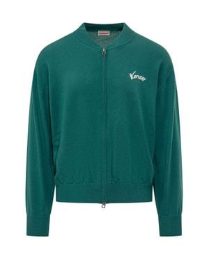 KENZO Eiffel Tower Cardigan - Green