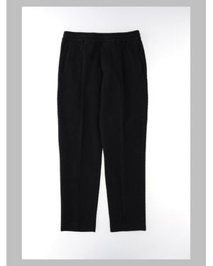 Paolo Pecora Stretch Cotton-Blend Pants - Black