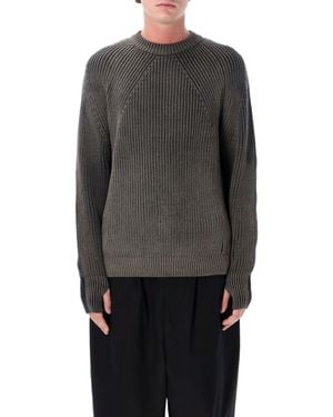 Comme des Garçons Chunky Ribbed Knit Sweater - Gray