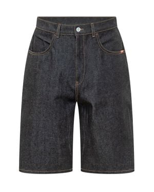 AMISH Classic Bermuda Shorts With Pocket And Button Closure - Gray