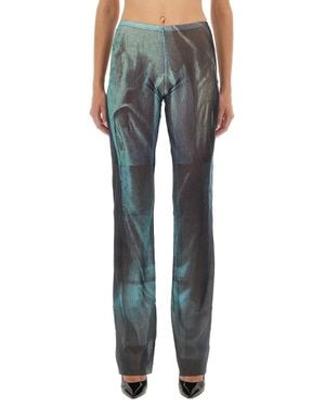 Jean Paul Gaultier Water" Mesh Pants - Blue