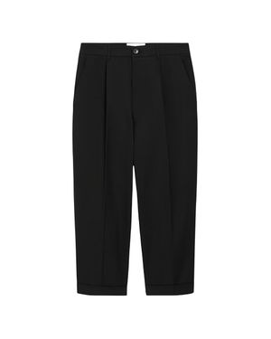 Ami Paris Cotton Pants - Black