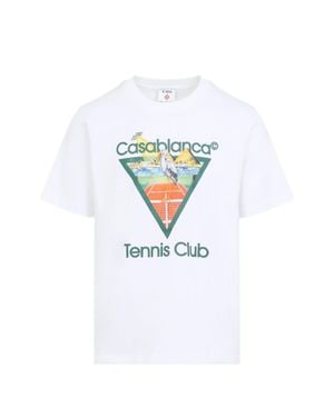 CASABLANCA Classic T-Shirt - White