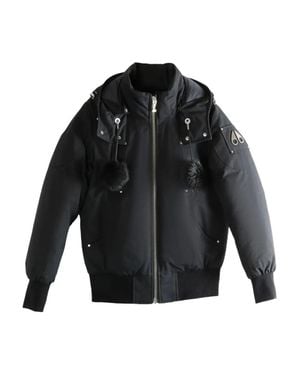 Moose Knuckles Debbie Bomber Jacket - Black