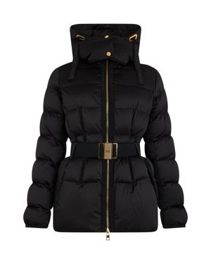 Elisabetta Franchi Padded Mini Jacket - Black