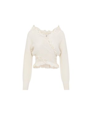 Ermanno Scervino Sweater - White