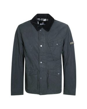 Barbour Winter Drifter Military Jacket - Blue