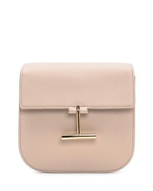 Tom Ford Mini Designer Clutch Bag - Natural