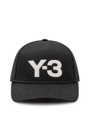 Y-3 Logo Cap - Black