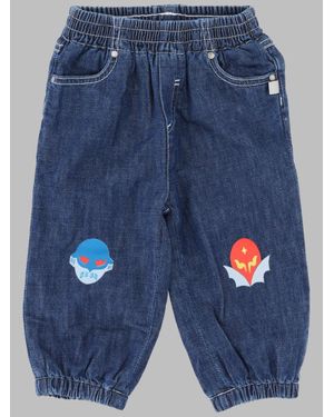 Stella McCartney Girls Soft Fabric Pants - Blue