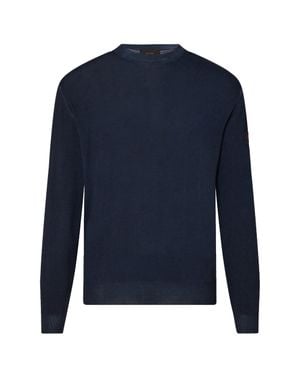 Peuterey Stylish Cotton Sweater For - Blue