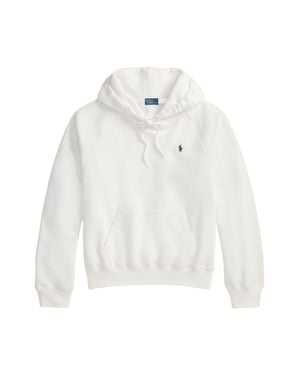 Polo Ralph Lauren Hooded Cotton Sweatshirt - White