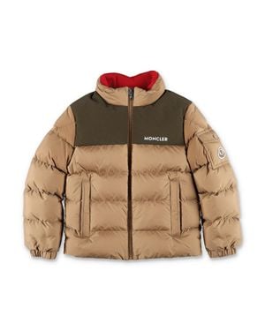 Moncler Boy's Quilted Puffer Jacket - Natural