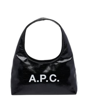 A.P.C. A. P.C. Mini Handheld Bag - Black